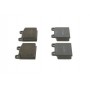 0 986 460 111 BOSCH Комплект гальмівних колодок дисковий гальм