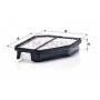C 28 023 MANN-FILTER Повітряний фільтр