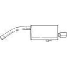 18682 SIGAM Глушник вихлопних газів кінцевий