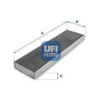 54.175.00 UFI Фільтр повітря у внутрішньому просторі