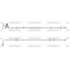 001196 WOKING Сигналізатор зносу гальмівних колодок