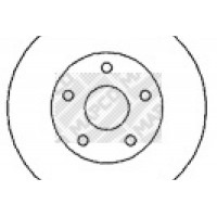 15560 MAPCO Гальмівний диск