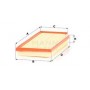 C 36 016 MANN-FILTER Повітряний фільтр