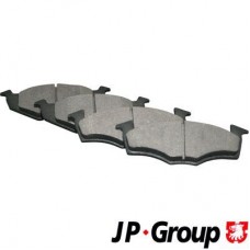 1163600810 JP GROUP Комплект гальмівних колодок дисковий гальм