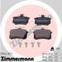 21144.165.1 ZIMMERMANN Комплект гальмівних колодок дисковий гальм