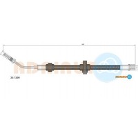 351266 ADRIAUTO PEUGEOT шланг гальмівний зад. лев. 407, Citroen C5