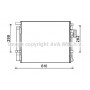 KAA5149D AVA QUALITY COOLING Конденсатор кондиціонера
