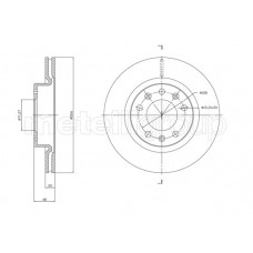 800-1765C CIFAM Гальмівний диск