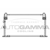 105895 AUTOGAMMA Конденсатор кондиціонера