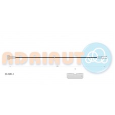 33.0283.1 ADRIAUTO Тросик, cтояночный тормоз