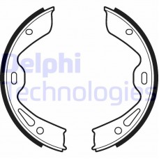 LS2120 DELPHI Комплект гальмівних колодок, стояночная тормозная система