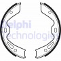 LS2120 DELPHI Комплект гальмівних колодок, стояночная тормозная система