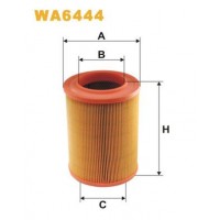 WA6444 WIX FILTERS Повітряний фільтр