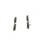 0 986 495 393 BOSCH Комплект гальмівних колодок дисковий гальм