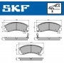 VKBP 80230 A SKF Комплект гальмівних колодок дисковий гальм
