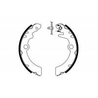 0 986 487 760 BOSCH Комплект гальмівних колодок