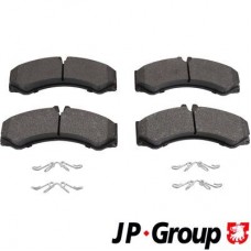 1163601610 JP GROUP Комплект гальмівних колодок дисковий гальм