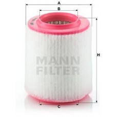 C 1652/2 MANN-FILTER Повітряний фільтр