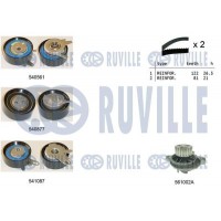 5501431 RUVILLE Водяний насос комплект зубчастого ременя