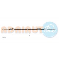 410214 ADRIAUTO RENAULT Трос ручного гальма 4 GTL 84