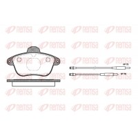 0401.04 REMSA Комплект гальмівних колодок дисковий гальм