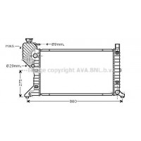 MSA2300 AVA QUALITY COOLING Радіатор охолодження двигуна