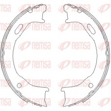 4747.00 REMSA Комплект гальмівних колодок, стояночная тормозная система