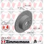 430.1475.52 ZIMMERMANN Гальмівний диск