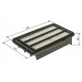 F 026 400 579 BOSCH Повітряний фільтр