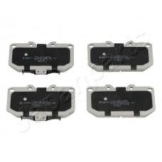 PA-147AF JAPANPARTS Комплект гальмівних колодок дисковий гальм