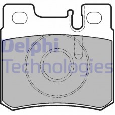 LP946 DELPHI Комплект гальмівних колодок дисковий гальм