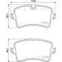 8DB 355 016-061 HELLA Комплект гальмівних колодок дисковий гальм