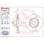 09.9619.10 BREMBO Гальмівний диск