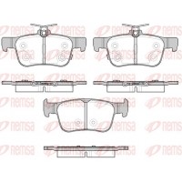 1551.32 REMSA КомплеК т гальмівних колодок, дискове гальмо
