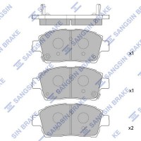 SP1232 Hi-Q КомплеК т гальмівних колодок, дискове гальмо
