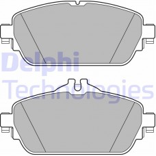 LP2764 DELPHI Комплект гальмівних колодок дисковий гальм