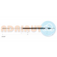 55.0257 ADRIAUTO Тросик, cтояночный тормоз