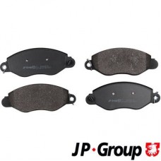 1563603110 JP GROUP Комплект гальмівних колодок дисковий гальм