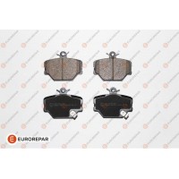 1617262880 EUROREPAR Комплект гальмівних колодок дисковий гальм
