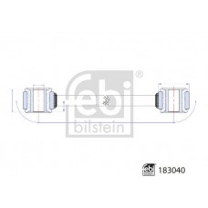 183040 FEBI BILSTEIN Тяга стійка стабілізатор