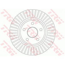 DF6251 TRW Гальмівний диск