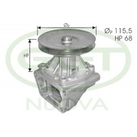 PA10021 GGT Водяний насос охолодження двигуна