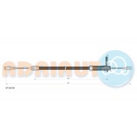 27.0219 ADRIAUTO Тросик, cтояночный тормоз