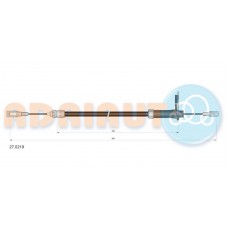 27.0219 ADRIAUTO Тросик, cтояночный тормоз