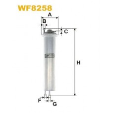 WF8258 WIX FILTERS Паливний фільтр