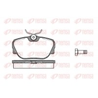 0296.00 REMSA Комплект гальмівних колодок дисковий гальм