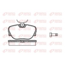 0296.00 REMSA Комплект гальмівних колодок дисковий гальм