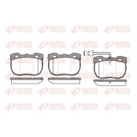 0267.11 REMSA КомплеК т гальмівних колодок, дискове гальмо