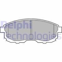 LP812 DELPHI КомплеК т гальмівних колодок, дискове гальмо