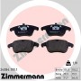24084.190.1 ZIMMERMANN КомплеК т гальмівних колодок, дискове гальмо